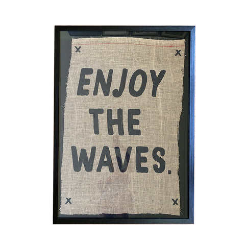 Serigrafía XL Enjoy The Waves