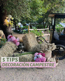 5 TIPS DECORACIÓN CAMPESTRE