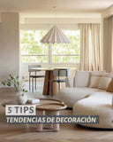 5 TIPS TENDENCIAS DE DECORACIÓN
