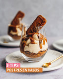 5 TIPS POSTRES EN VASOS