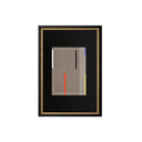 Abstracción Dirigida bloques colores negro