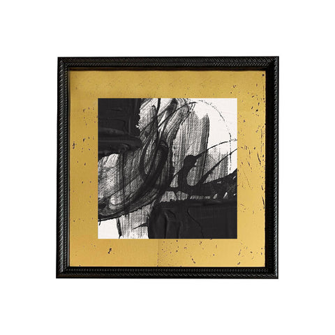 Abstracto oro rectangulo