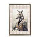 Serie Old Animal Cuadrillé Cebra