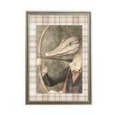 Serie Old Animal Cuadrillé Cocodrilo