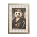 Serie Old Animal Cuadrillé Panda