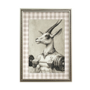 Serie Old Animal Vichy Cabra