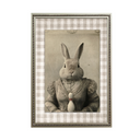 Serie Old Animal Vichy Conejo