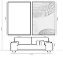 Canvas XXL Textura Digital Cerámica