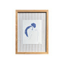 Elena Ho Lino Madera Mujer Abrazo