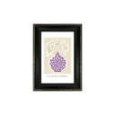 Serie Floreros Morado Cuadritos