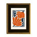 Flores retro dos flores