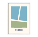 Serie Grand Slam Us Open Liso Blanco