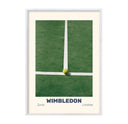 Serie Grand Slam Wimbledon Textura Blanco