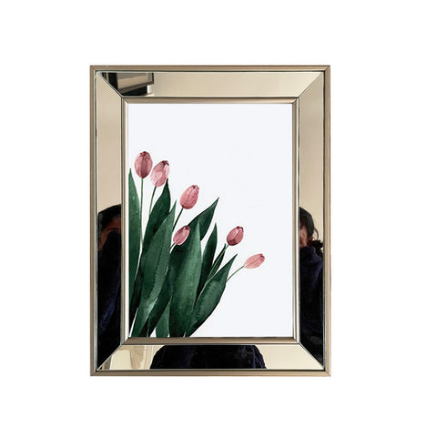 Hoja tulipán rosado