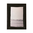 Impresión en tela paisaje aves blanco y negro