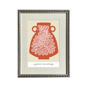 Serie Jarrones Plata Rojo