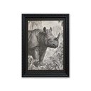 Lona Animales Rinoceronte.