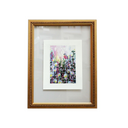 Pájaro solitario sobre flores EVS