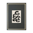 Minimalistas doble marco fondo negro 12