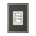 Minimalistas doble marco fondo negro 2