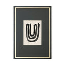 Minimalistas doble marco fondo negro 6