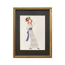 Mujeres elegantes loro sombrero