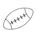 Esculturas De Fierro Pelota Fútbol Americano