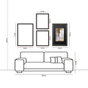 Piernas Black Abstacto