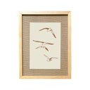 Playera Arpillera Bandada pájaros