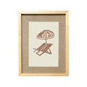 Playera Arpillera sillas quitasol