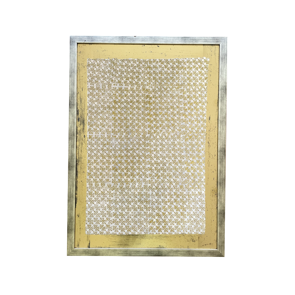 Papiro Papel de Arroz Abstracto Oro