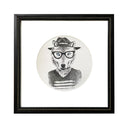 Serie Animal  Achurado Nordico Lobo