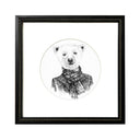 Serie Animal  Achurado Nordico Oso