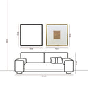 Serie Pliegue Origami Beige