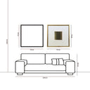 Serie Pliegue Origami Oliva