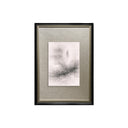 Serie Abstractos Siluetas carboncillo