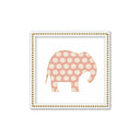 Serie Animales Elefante Rosa.