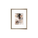 Serie abstracta naranja camino anaranjado