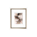 Serie abstracta naranja raices