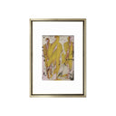 Serie figura humana en pintura de colores brochazos amarillos