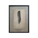 Lona  Plumas tonos grises