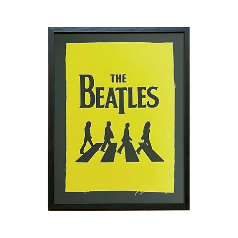 Serigrafía Beatles Cebra