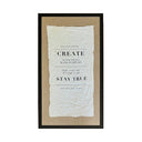 Serigrafía Manuscrito Alargada Create