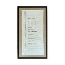 Serigrafía Manuscrito Alargada Dear You