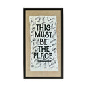 Serigrafía Manuscrito Alargada Place