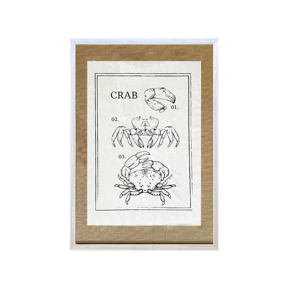 Serigrafía Animales Crab