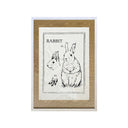 Serigrafía Animales rabbit