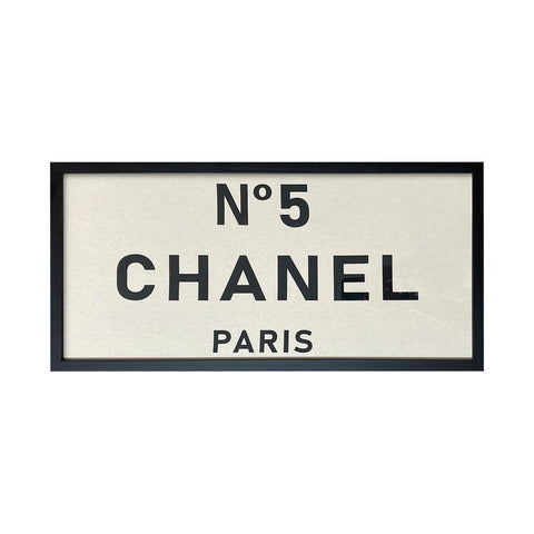 Serigrafía marcas icónicas Chanel