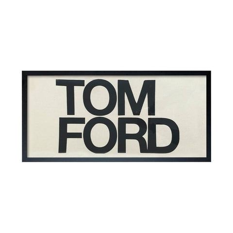 Serigrafía marcas icónicas Tom Ford