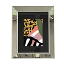 Trini Guzmán Marco Espejo Champaña Fondo Rosado